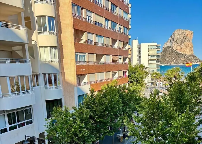 Escapada Perfecta En Centro De Y 1a Linea De Playa Apartman Calpe